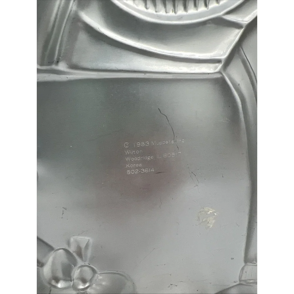Ernie Cake Pan Wilton Muppets‎ Sesame Street 1983 Vintage Baking